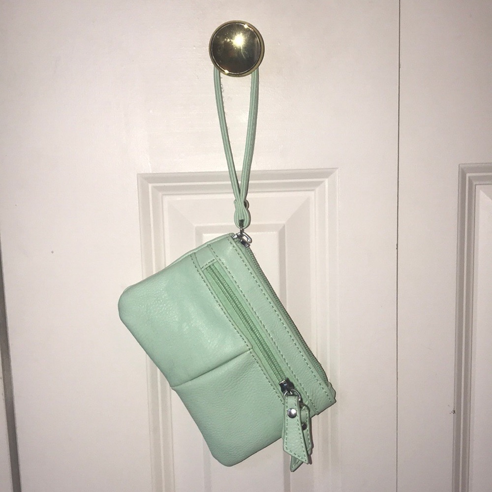 Mint Wristlet